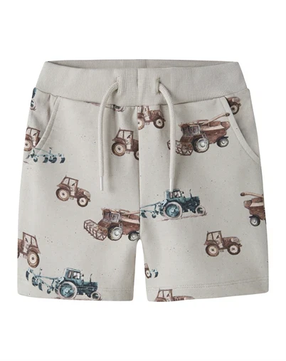 Name it - NMMJanol Sweat Shorts - Chateau Gray